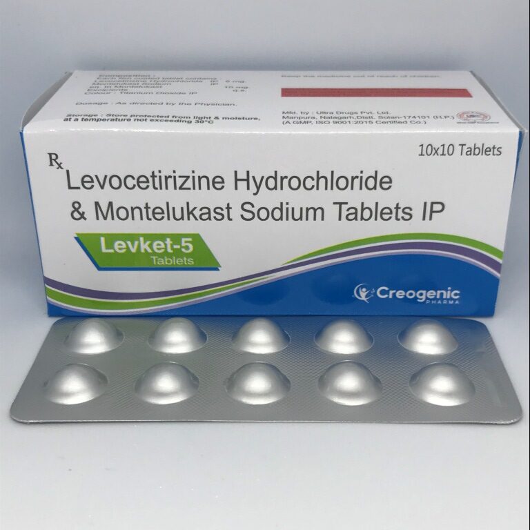 montelukast 10 mg+levocetirizine 5 mg uses