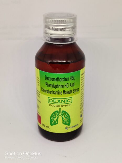 Dextromethorphen Phenylpherine Chlorpheniramine Syrup