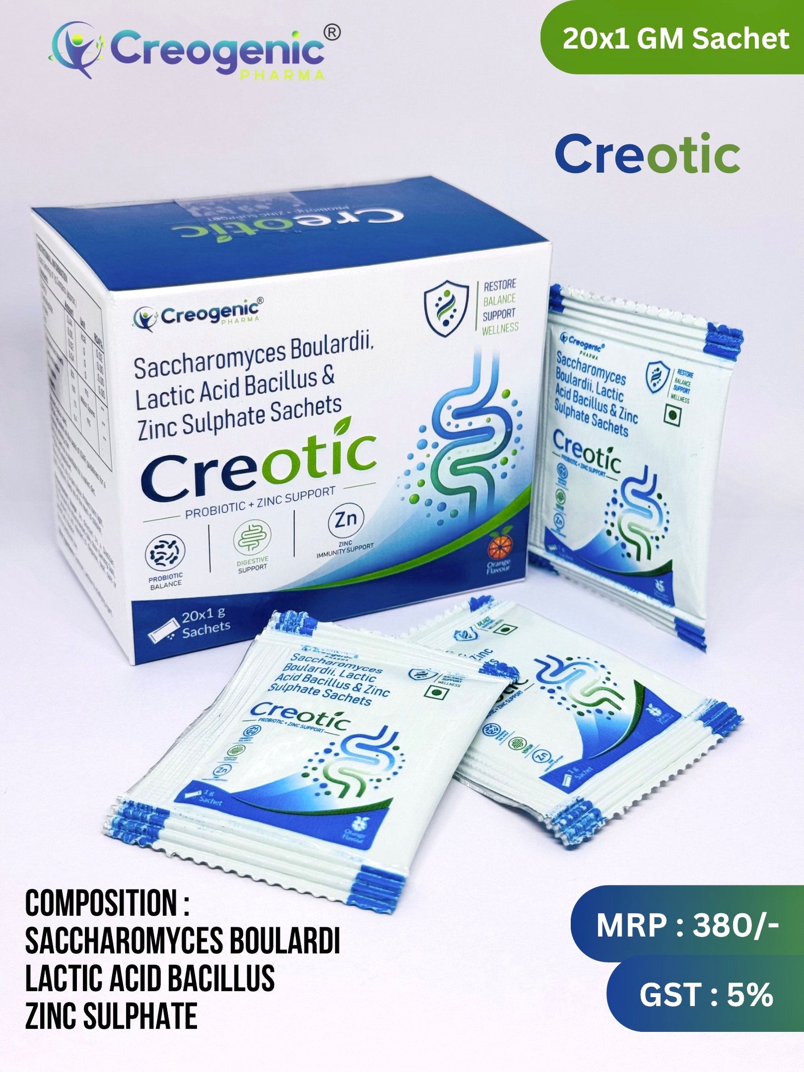 Creotic Sachet