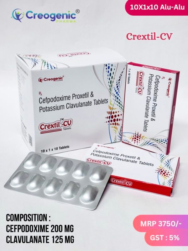 Crextil-CV Tablet - Creogenic Pharma
